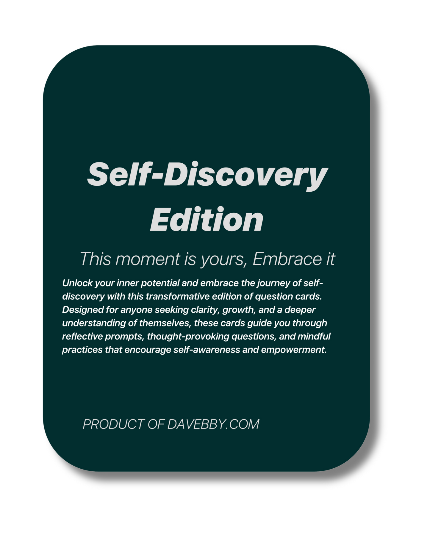 SELF-DISCOVERY EDITION